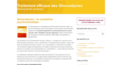 Desktop Screenshot of glossodynie.com